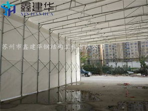 青浦鑫建華 專業(yè)定制大型推拉活動篷與帆布雨棚，打造靈活戶外遮蔽解決方案